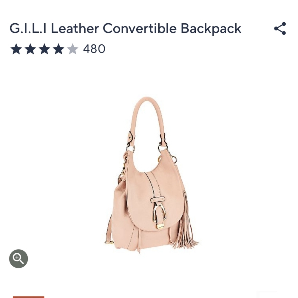 G.I.L.I. Snow Leaopard Convertible Backpack